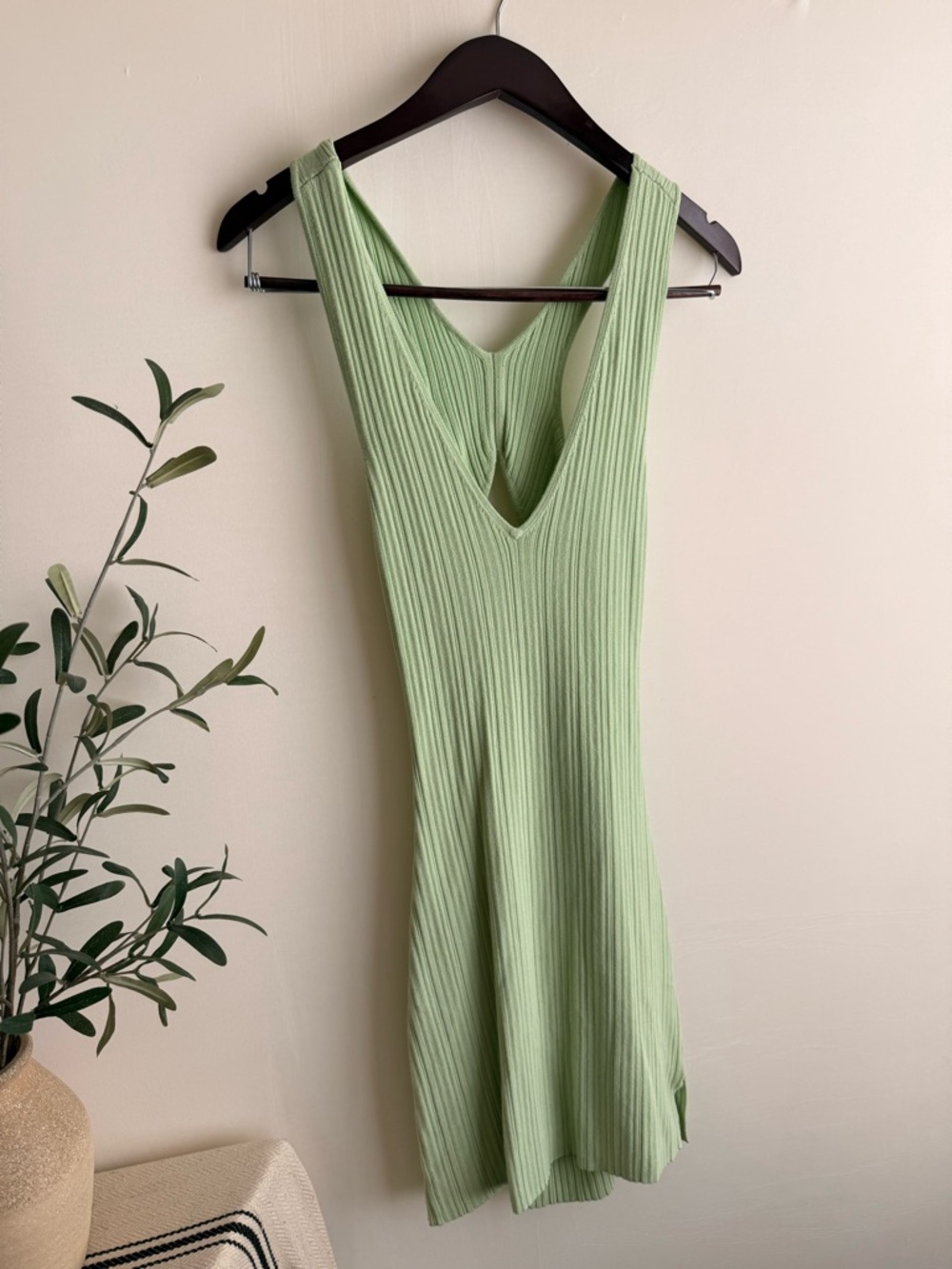 NWT Michael Costello x REVOLVE Alyssa Mini Dress Mint Size S - Picture 5 of 11